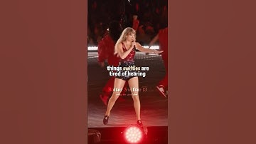 things swifties are tired of hearing 🫶||~ #taylorswift #fy #swifties #viralshort #erastour #fyp