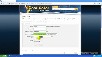 How To Create FTP Accounts In CPanel