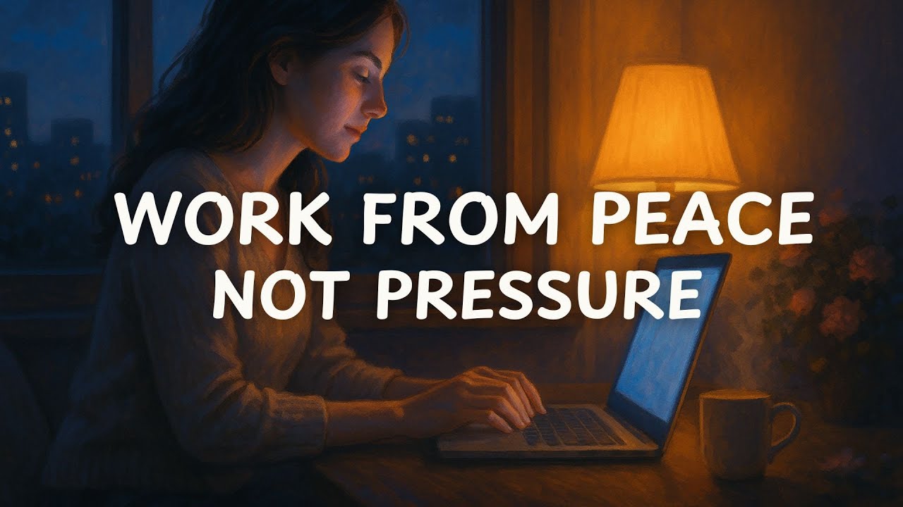 How to Work from Peace, Not Pressure | Heal and Grow Podcast with Wendy