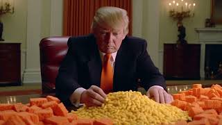 i asked ai to do a Donald trump cheetos commercial