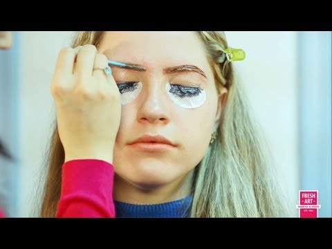 Коррекция бровей. Окраска бровей и ресниц. (Урок №3)