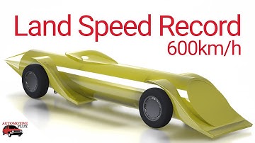 Land Speed Record Car - (Automation + BeamNG.drive)