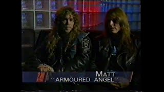 Armoured Angel - Interview 7 30 Report, ABC TV  02-11-1992