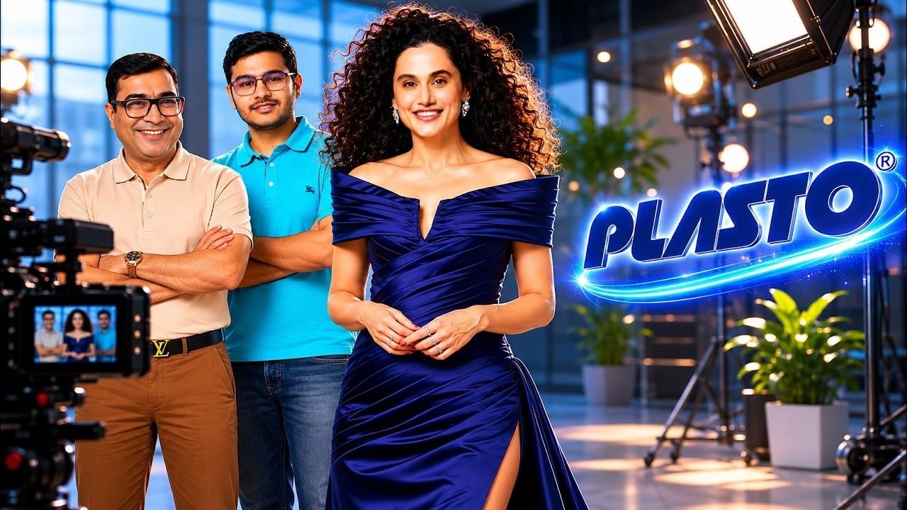 Plasto Bathware : Taapsee Pannu : BTS
