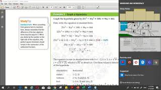 8 3 Hyperbolas