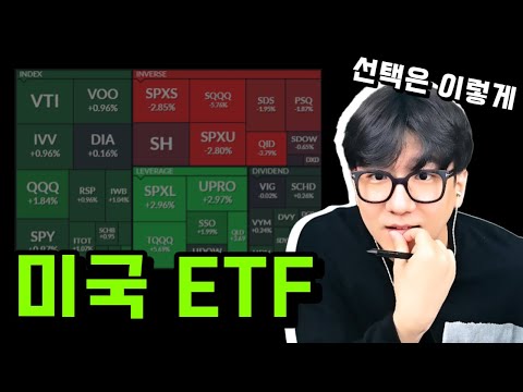   ETF 투자 미국 ETF 선택하는 기준 이렇게 생각하면 편합니다