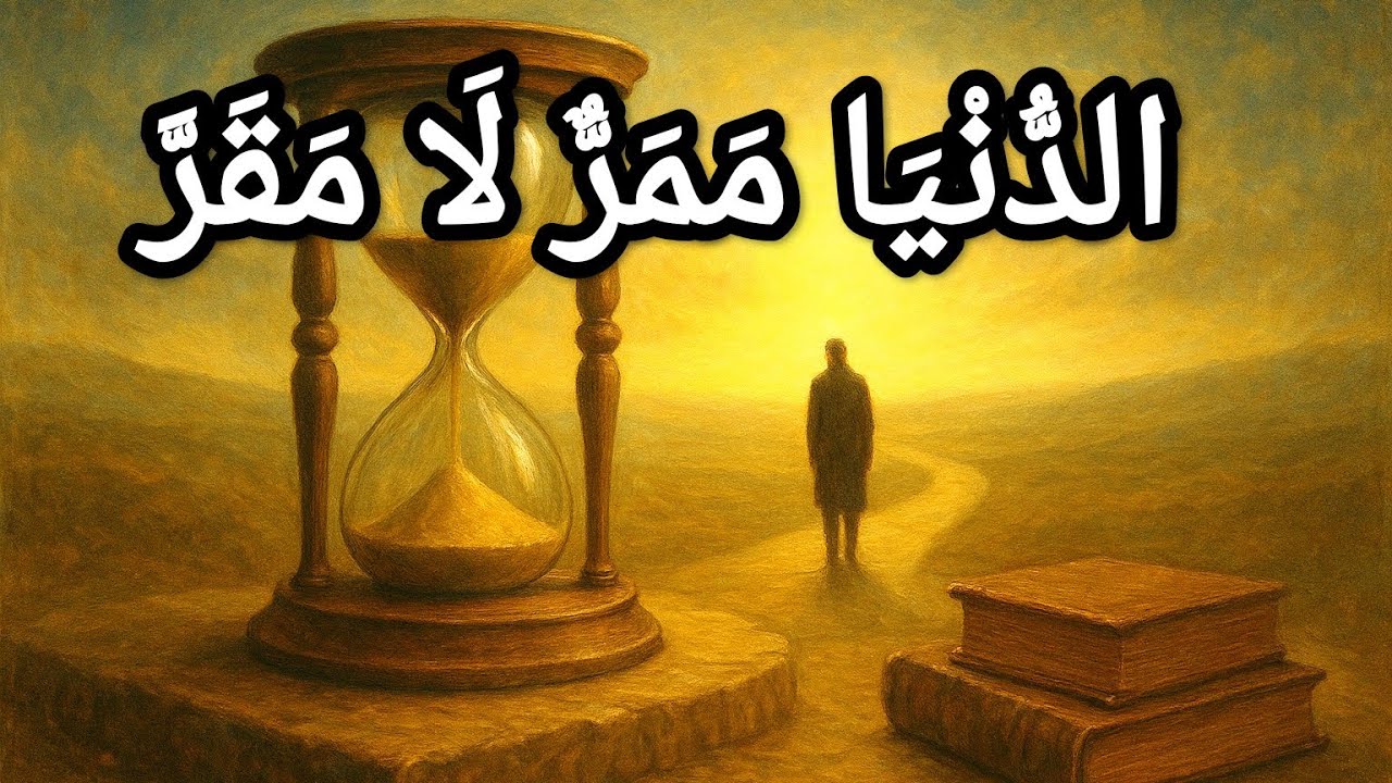 الدنيا دار ممرّ لا دار مقرّ.. عِشْ كأنك ضيفٌ عابر 