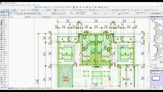 ARCHICAD TUTORIAL - BEAUTIFUL STORED HOUSE DESIGN  PART 1  ( Import pdf file in archhicad )