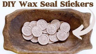 DIY Wax Seal Stickers