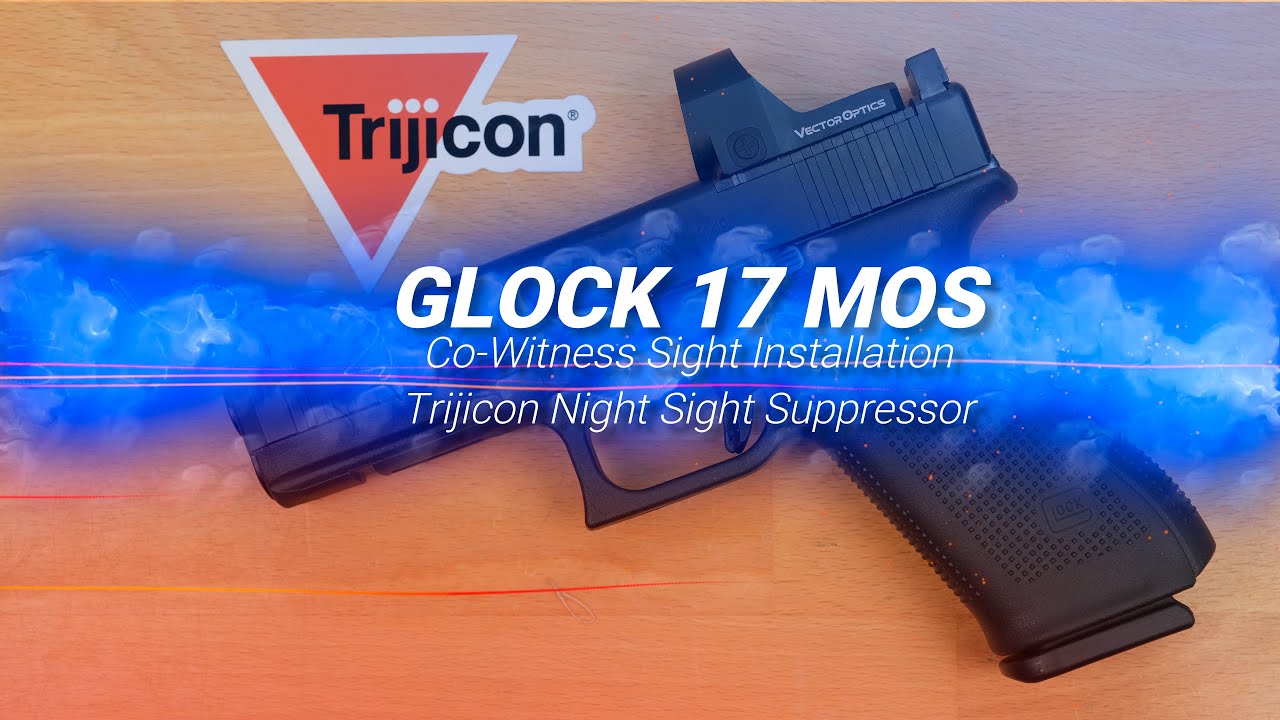 How to mount Trijicon GL201-C-600649 Bright & Tough Night Sight