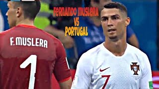 Fernando muslera vs Portugal  2018
