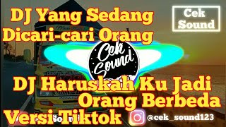 DJ Haruskah Ku Jadi Orang Berbeda Viral Terbaru Versi Cek Sound