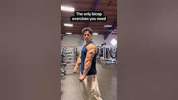 The only bicep exercises you need 💪 #biceps #armworkout #bicepsworkout