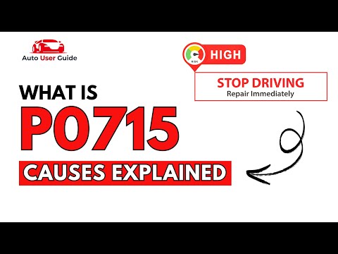 What is P0715 : Engine Error Code Causes Explained