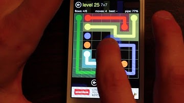 Flow - 7x7 Level 25 Walkthrough