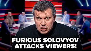 🚨SHOCKING TV RANT! Panicking Solovyov MELTS DOWN — orders Muscovites to show “self-discipline”