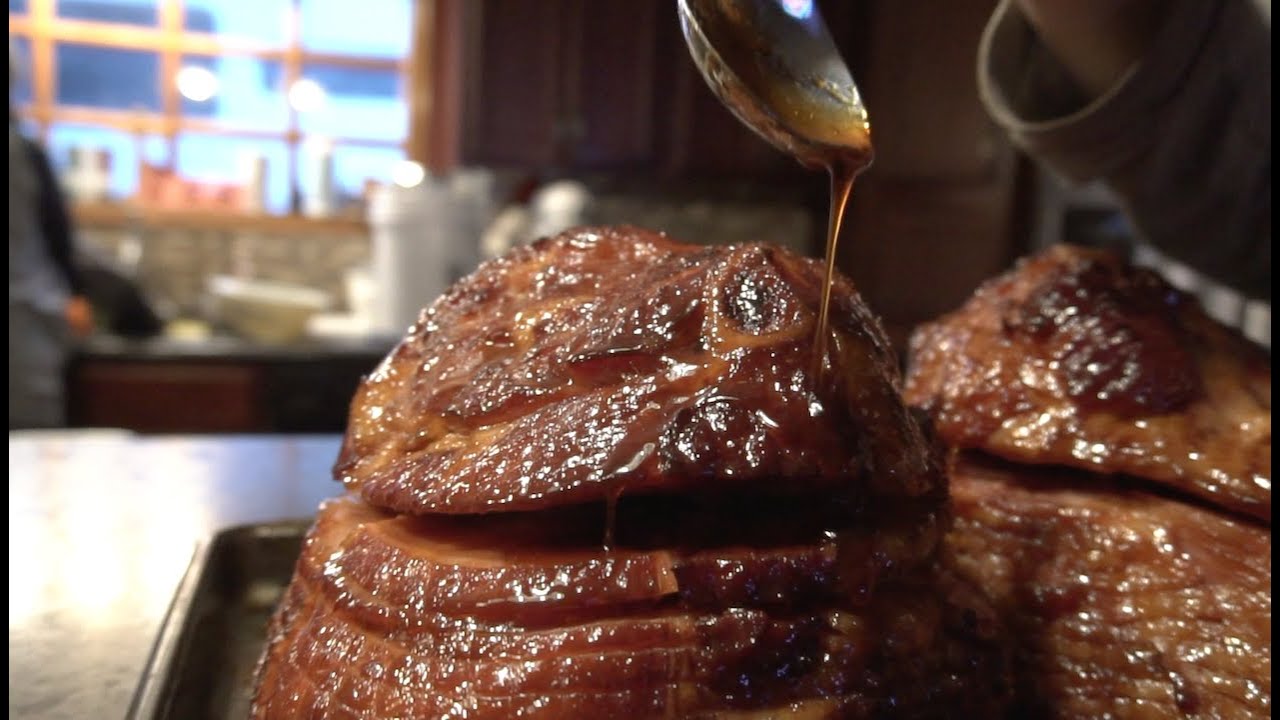 DoubleSmoked Ham on the Yoder 640... so good! YouTube