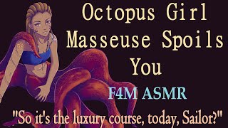 F4M Octopus Masseuse Spoils You (ASMR)