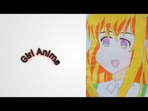 How to draw Girl Anime - YouTube