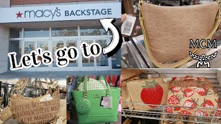 MACY'S BACKSTAGE * DESIGNER BAGS & MORE