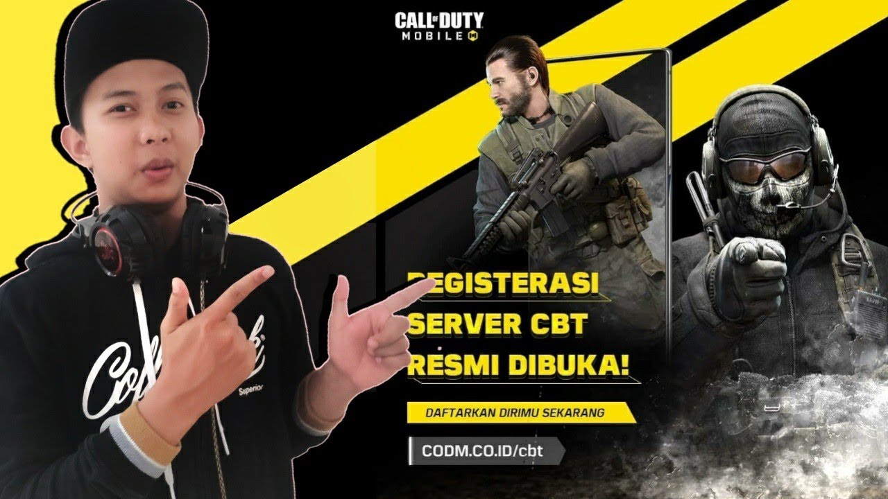 REGISTRASI SERVER CBT GARENA COD MOBILE RESMI DIBUKA! DAFTAR SEKARANG SLOT  TERBATAS! - 