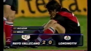 Райо Вальекано 2-0 Локомотив. Кубок УЕФА 2000/2001