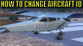 Flight Simulator 2024: How To Change Aircraft Tail Name &amp; ATC ID | For Xbox, PS5 &amp; PC Pilots!
