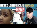 ELA DESCOLORIU O CABELO QUE TINHA HENÊ  E CAIU  | DEU CORTE QUÍMICO