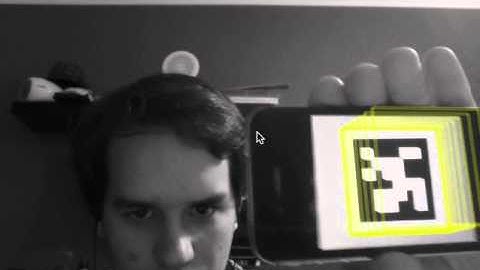 Augmented reality First Test — OpenFrameworks