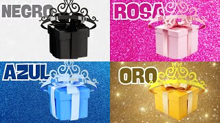 Elige Tu Regalo sin Trampas👑🤓🧠 ¡Desafío de 4 Cajas de Regalo! | Choose Your Gift 🎁🎁🎁