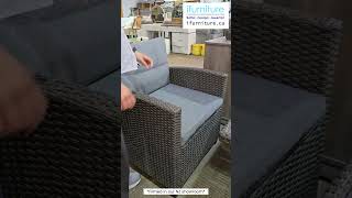 ALBANY 3+1+1 Wicker Dining Outdoor Sofa Set | ifurniture CA