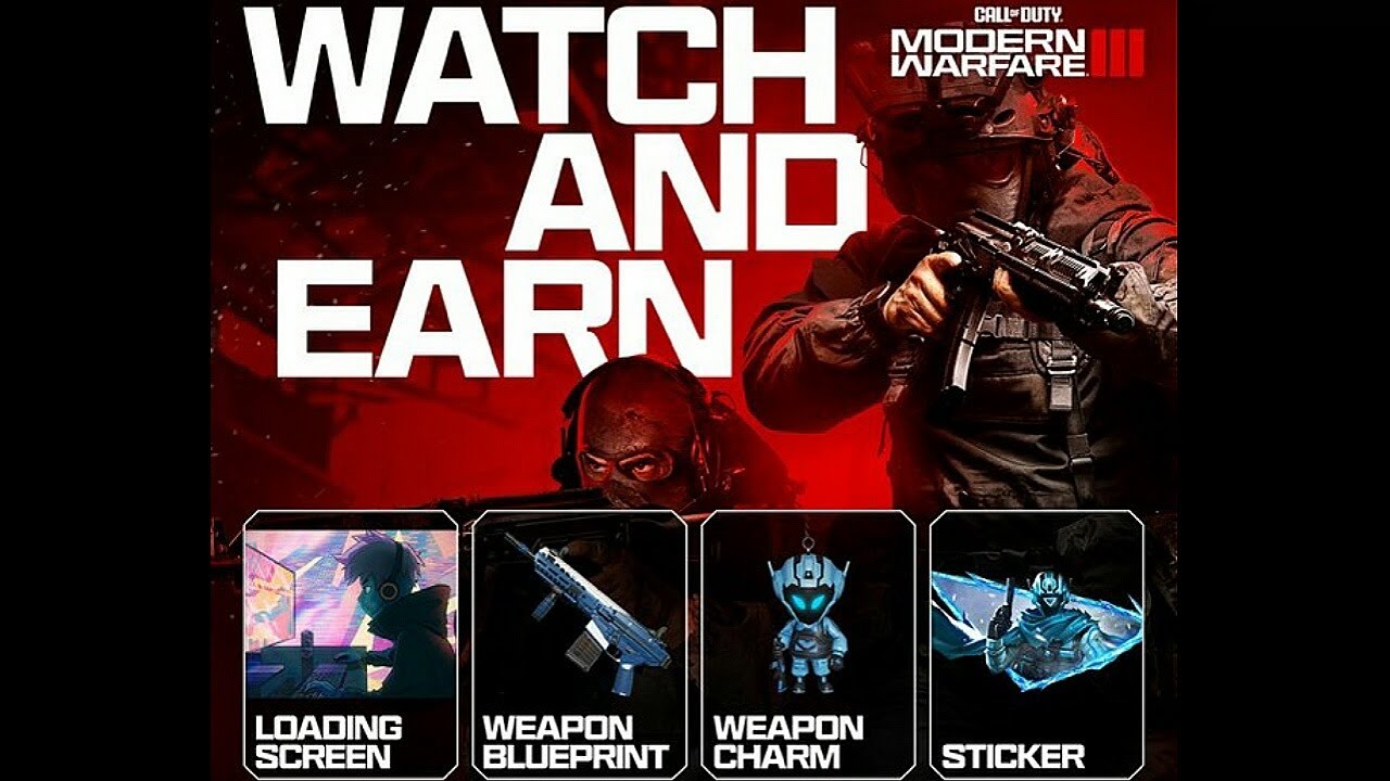 Watch Call of Duty: Modern Warfare III on Twitch and Earn Rewards