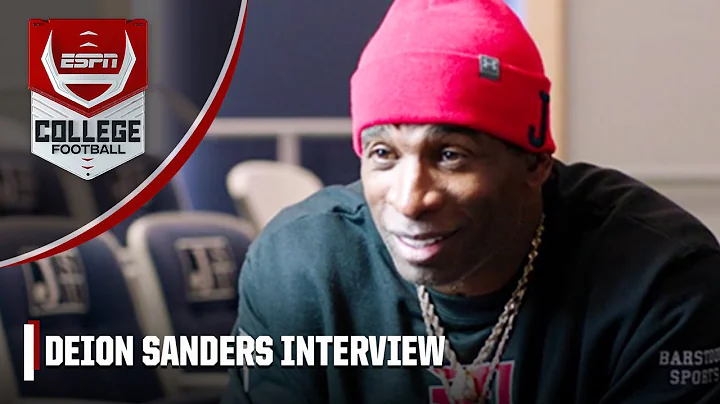 Deion Sanders talks mission at Jackson State, son ...