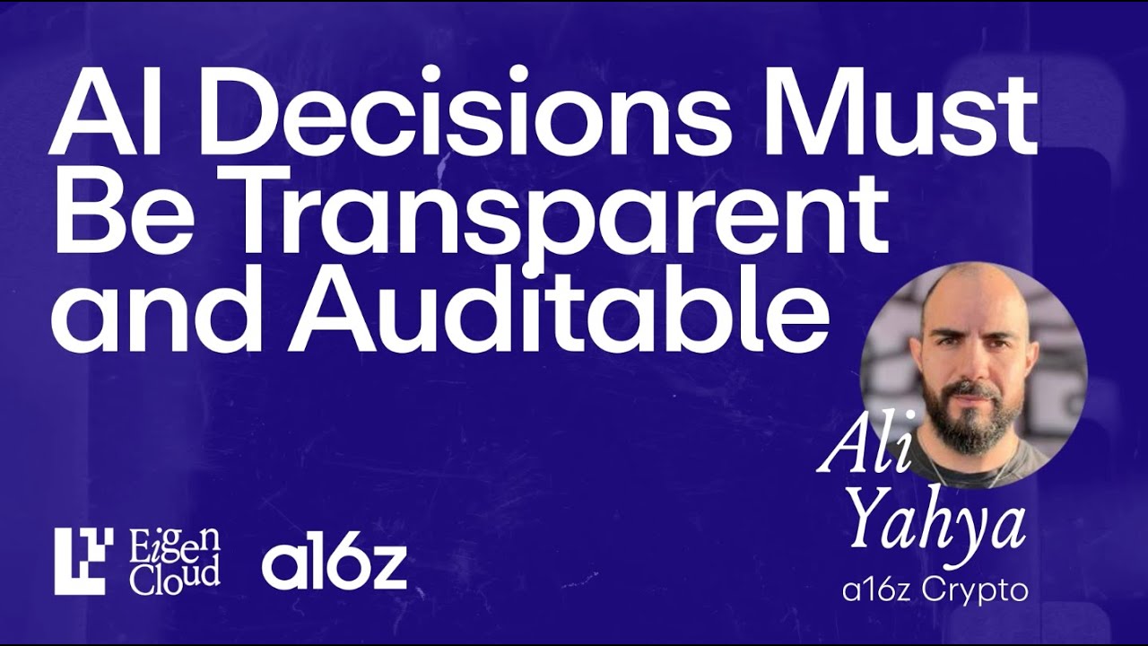 How Verifiable AI Could Change Insurance Decisions | Ali Yahya, a16z