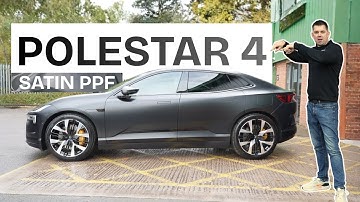 Is This Car The Future? Polestar 4 Review and Satin PPF!