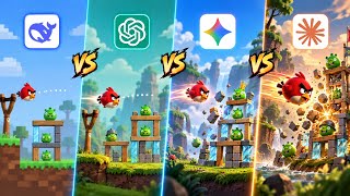 Information I Challenged 4 AI to Build Angry Bird Game 😱 Gemini vs Chatgpt vs DeepSeek vs Claude News