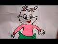 Beautiful rabbit drawing......
