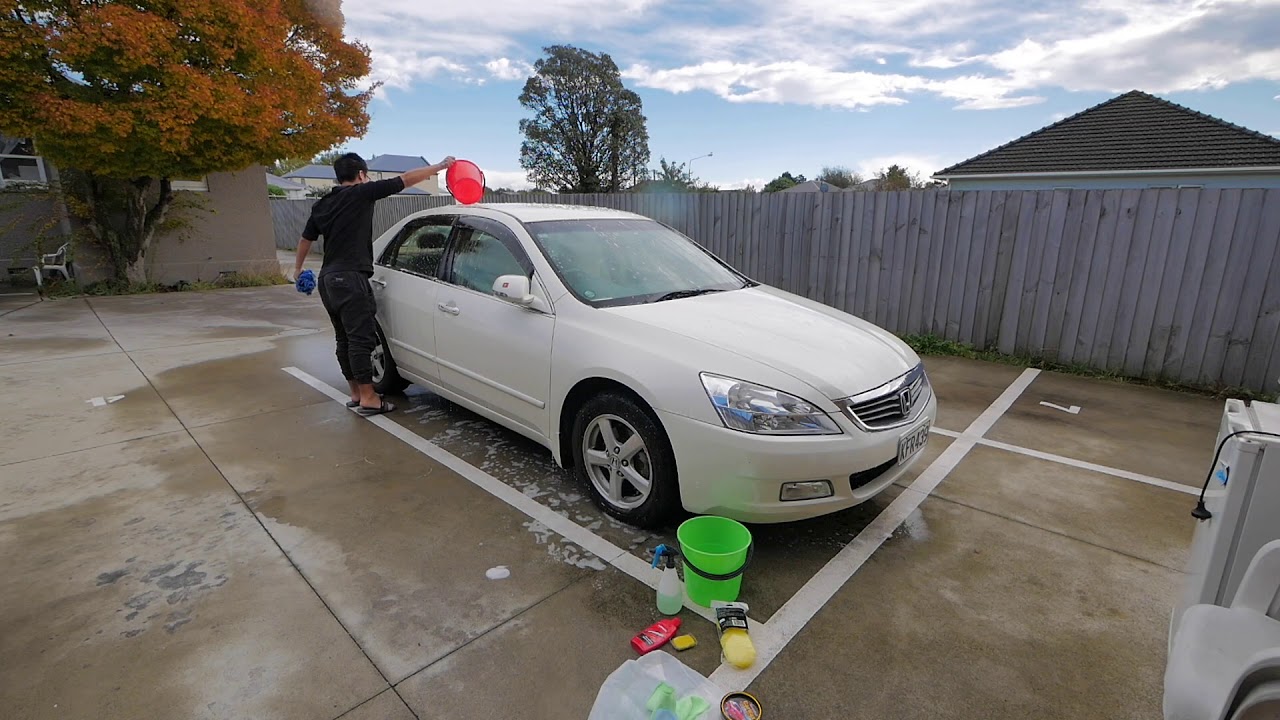 如何抛光 上蜡 彻底清洗车的外部 Youtube