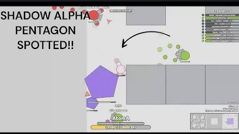 ARRAS.IO RARE SHAPES COMPILATION: SHADOW ALPHA PENTAGON SPOTTED?!!