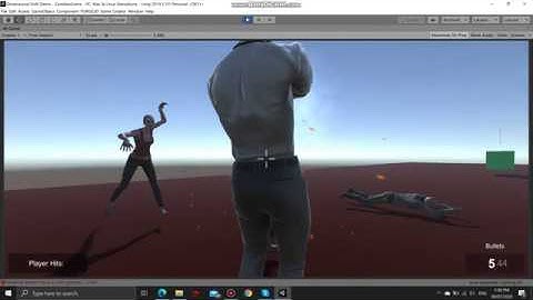 Unity AAA looking Indie Game Dimensional Shift Dismembering Tech Demo Showcase