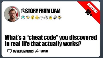 Whats a cheat code you discovered in real life that actually works? AskReddit
