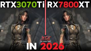 RTX 3070 Ti vs RX 7800 XT | Ryzen 7 9800X3D | Tested in 15 games