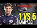 ARTEEZY 1V5 RAMPAGE in TI9! DO YOU WANT IT?! DOTA 2