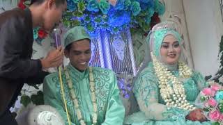  Lucu Pengantin Baru Ini Di Tanggap Oleh Fajar Syahid Di Pelaminan