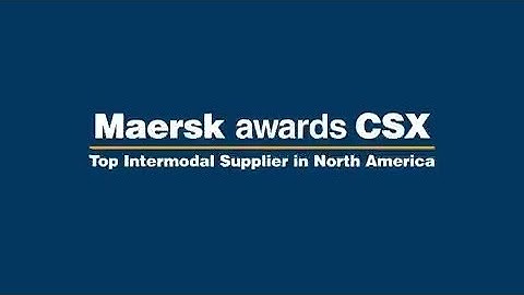 CSX named Maersk