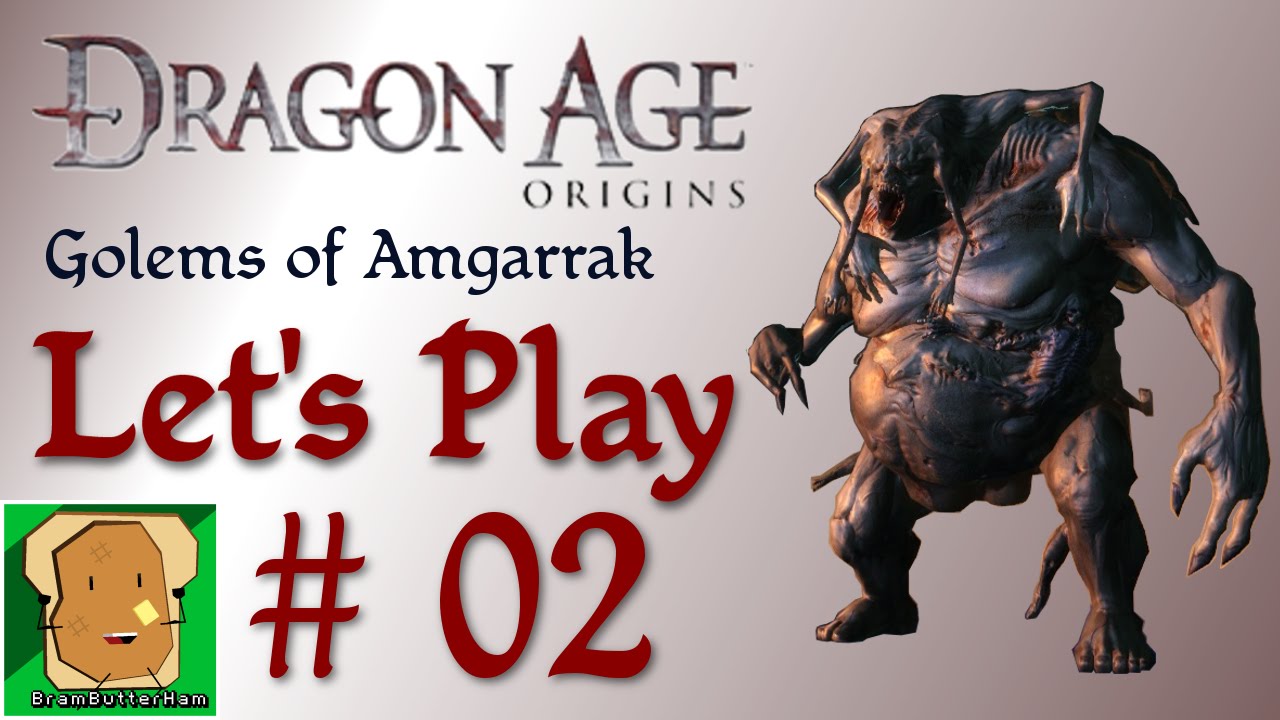 Golems of Amgarrak - Let's Play Dragon Age: Origins Blind [PC