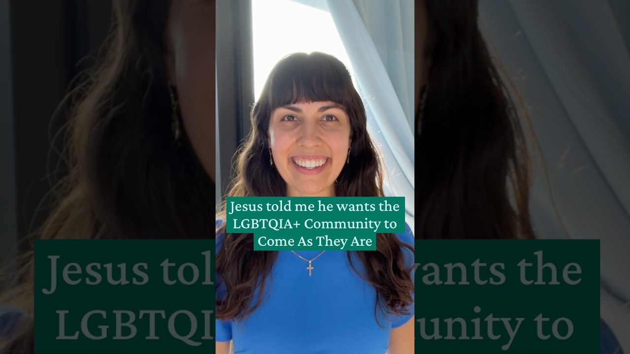 Jesus Wants the LGBTQIA+ Community to Come As They Are #christian #lgbt #god #faith #bible #fyp #fy
