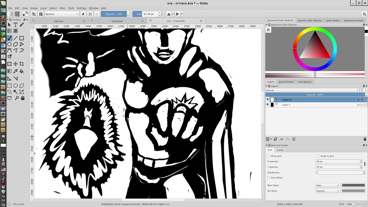 RPG Character drawing timelapse - YouTube