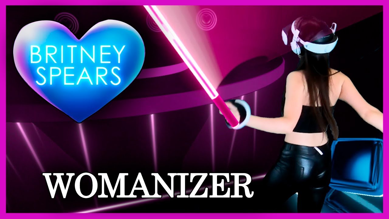 💗 Britney Spears - Womanizer 💗 [BEAT SABER] Mixed Reality | First Try