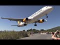 Thomas Cook A321-211 Powerful GO AROUND at Skiathos Airport | Low Aborted Landing [w/ ATC Comms ]